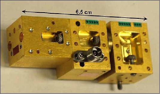 Figure 11: MicroMAS EDU receiver front-end electronics (image credit: MicroMAS Team, Ref. 9)