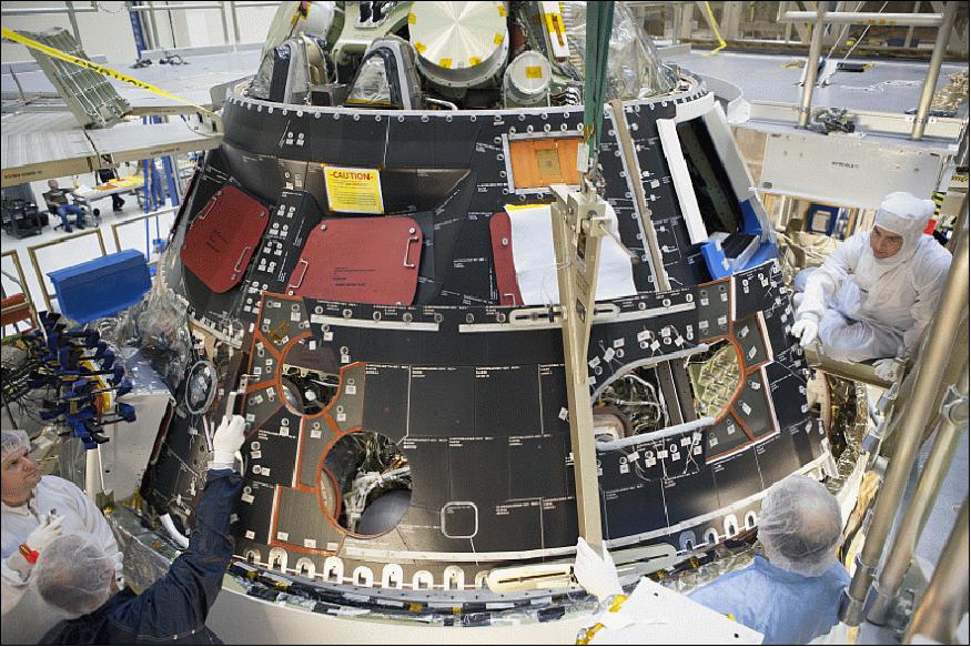 nasa spacecraft interior