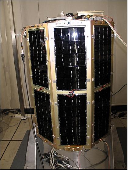 Figure 3: Photo of the MidSTAR spacecraft (image credit: USNA)