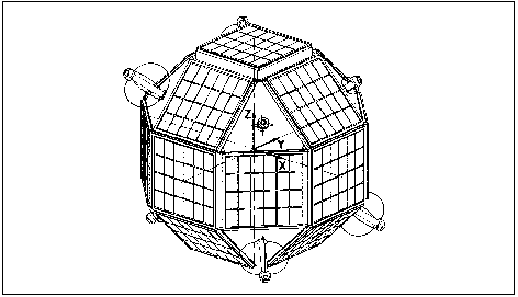 Figure 1: Illustration of the MIMOSA spacecraft (image credit: ASU/CAS)