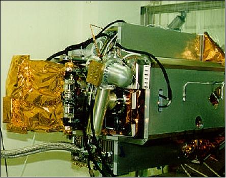 Figure 9: Photo of the MTI instrument (image credit: SNL,LANL)