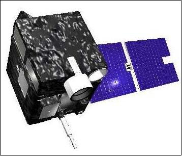 Figure 9: One SPIRALE satellite in flight configuration (image credit: Thales Alenia Space)