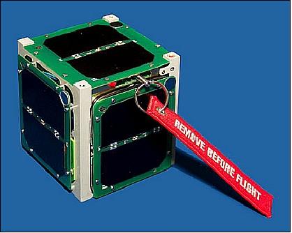 Figure 8: Photo of the SwampSat CubeSat (image credit: UFL)