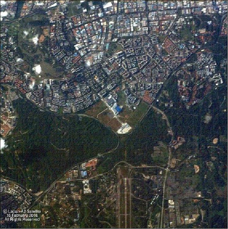 Figure 8: LAPAN-A2 image of Singapore acquired on Feb. 16, 2016 (image credit: LAPAN)