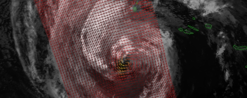 Tropical Storm Nadine, MetOp-A