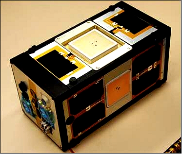 Figure 19: Photo of the PSSCT-2 nanosatellite (image credit: The Aerospace Corporation)