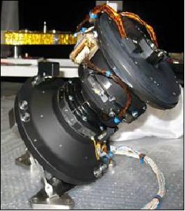 Figure 21: Photo of the GOCI pointing mechanism without mirror (image credit: Astrium)
