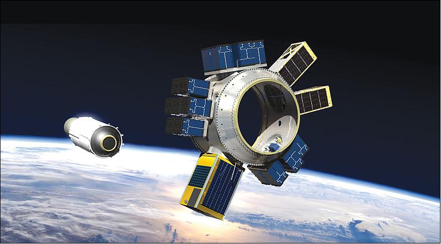 Figure 10: Spaceflight says it has found new rides for nearly 90 satellites originally scheduled to launch on its Sherpa tug because of Falcon 9 schedule delays (image credit: Spaceflight Industries)