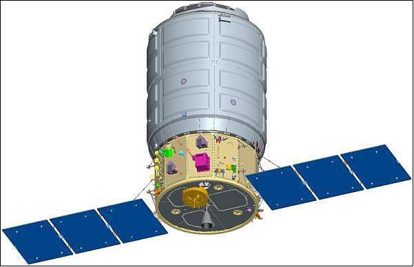 orbital cygnus spacecraft