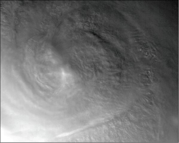 Figure 28: CUMULOS VIS camera images Hurricane Willa on 23 October 2018 at 01:10:47 UT (image credit: The Aerospace Corporation)
