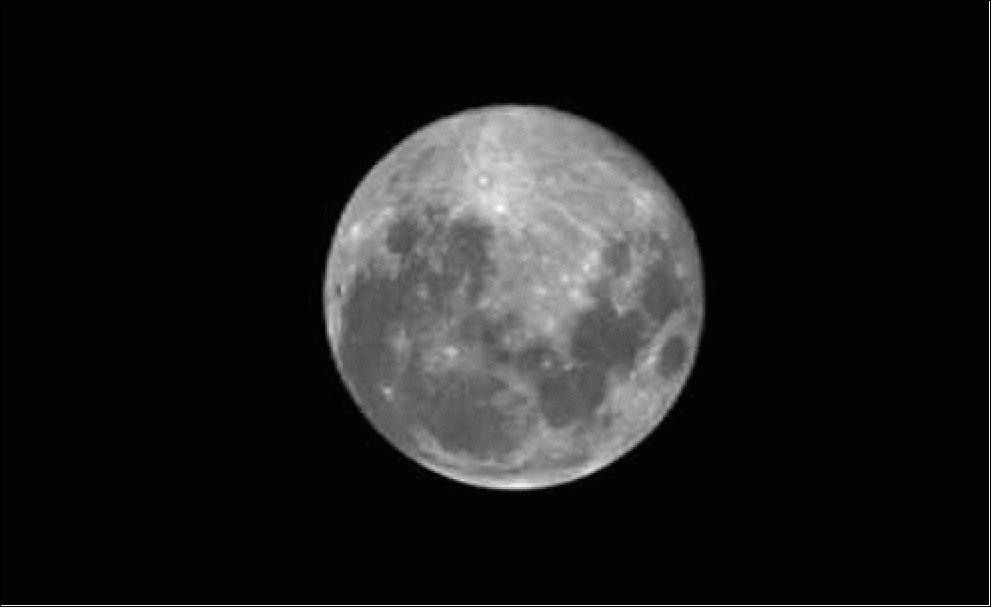 Figure 108: Moon calibration image (image credit: QinetiQ Space, ESA)