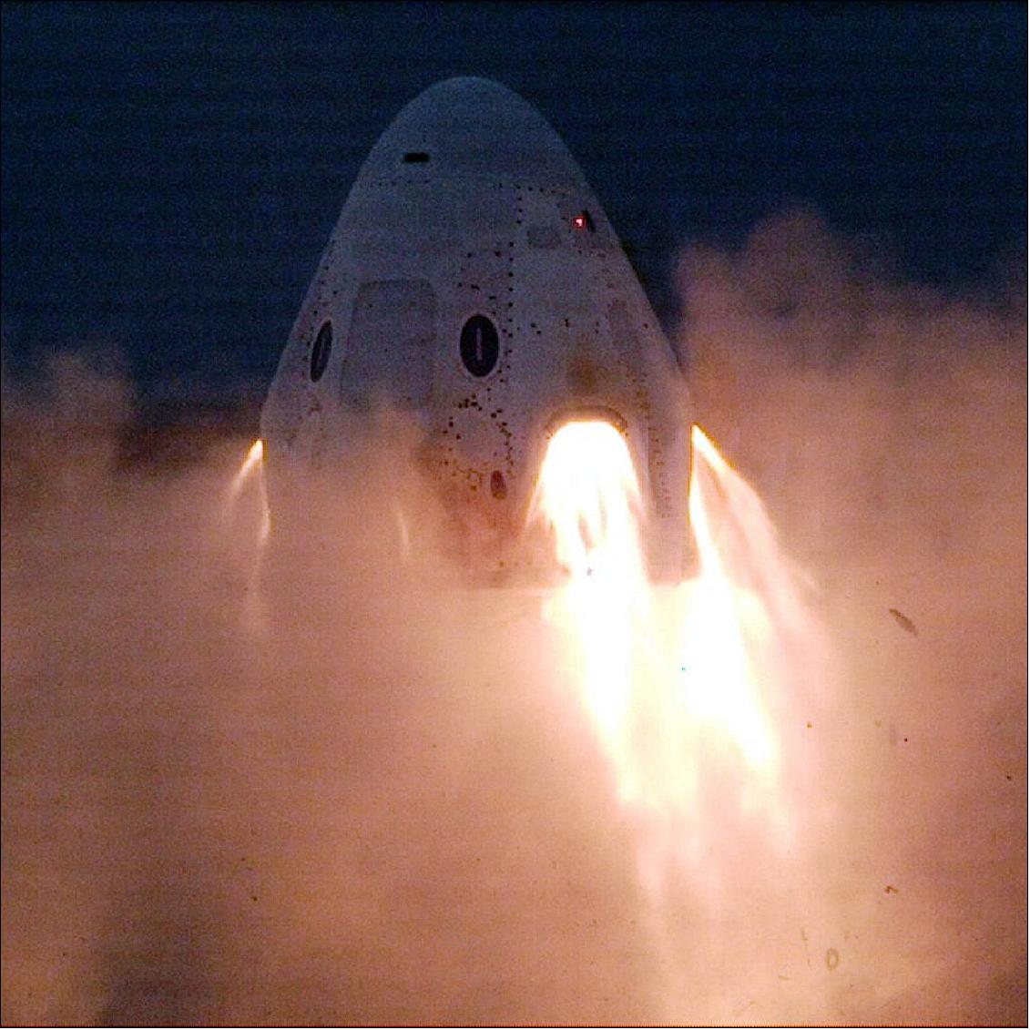 SpaceX's Crew Dragon spacecraft suffers an anomaly during static