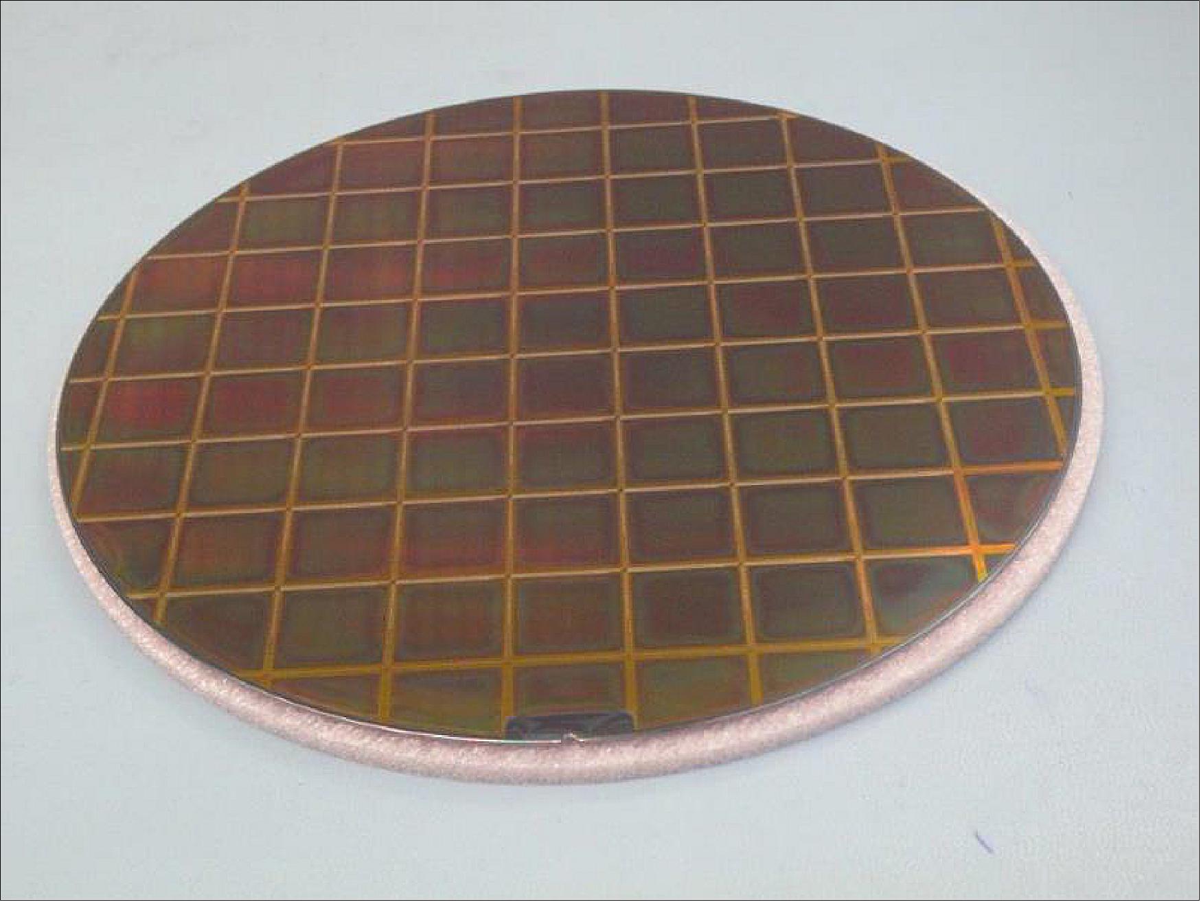 Figure 40: Photo of a silicon wafer (image credit: GOCI-II Team)