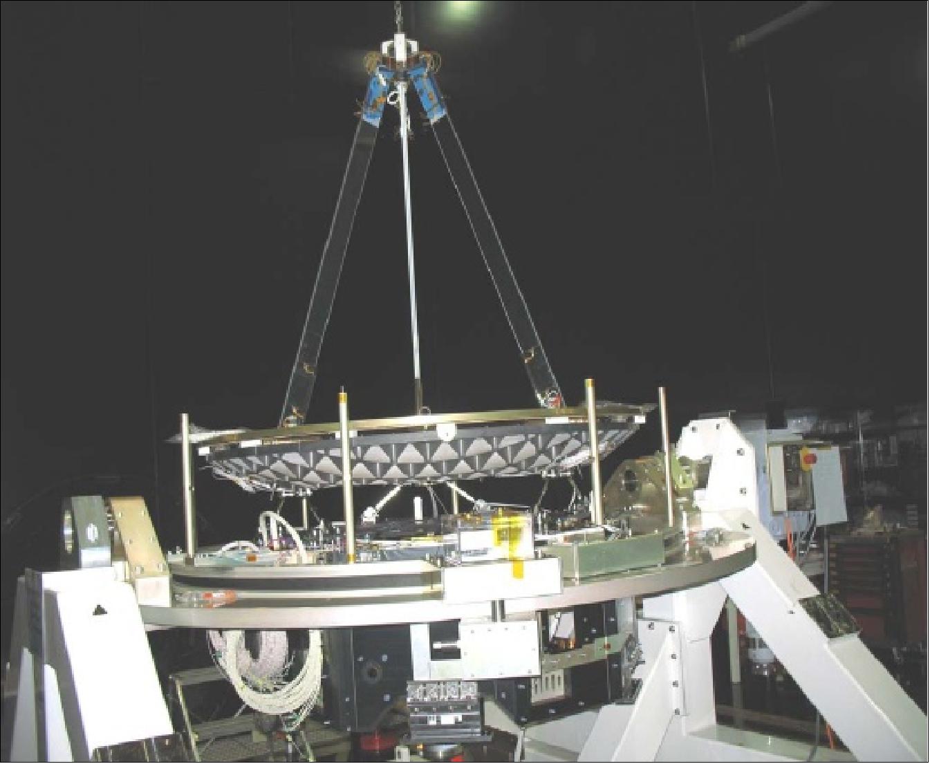 Figure 48: The ALADIN telescope fabricated in silicon carbide (image credit: EADS Astrium SAS)