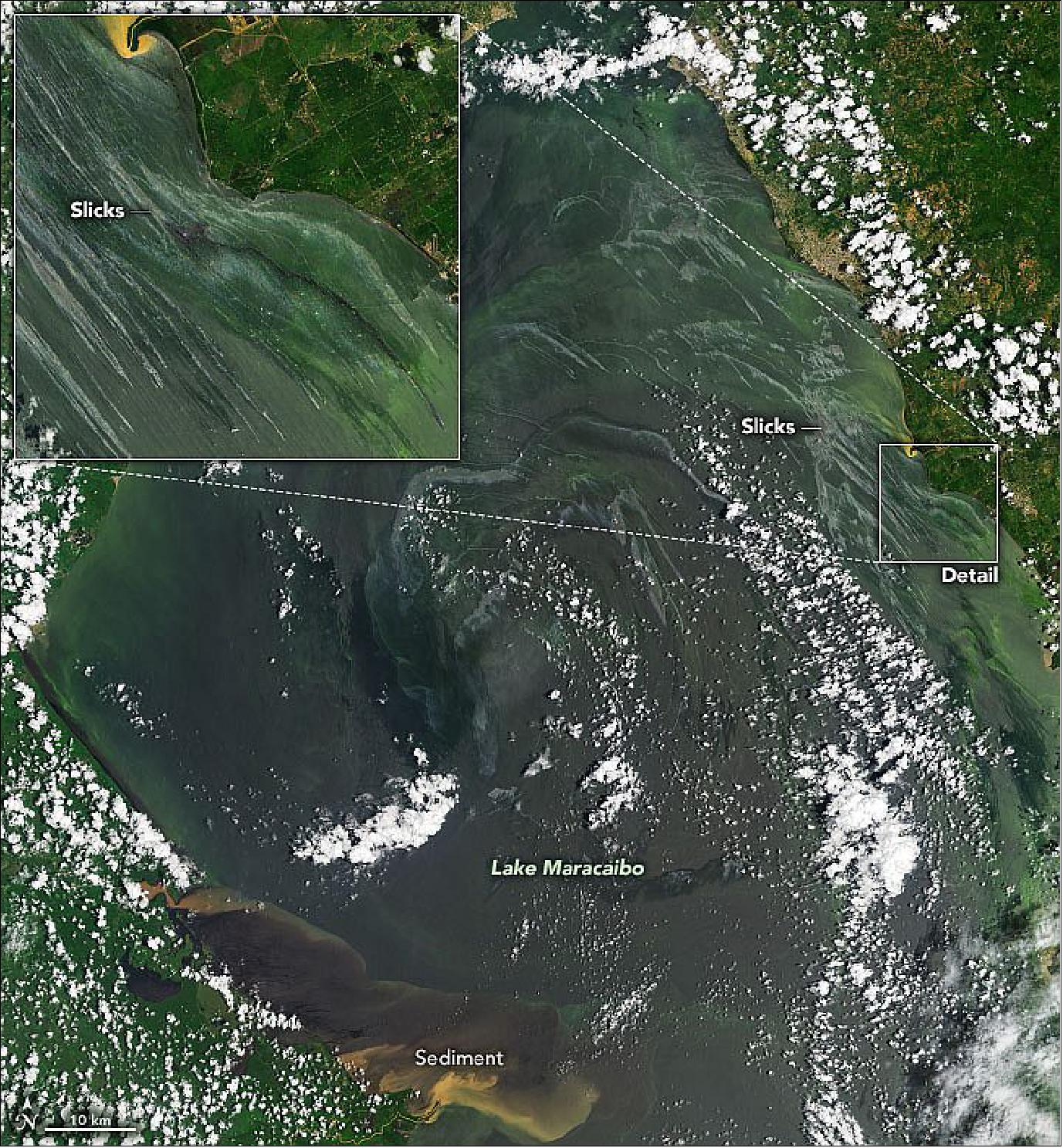 Figure 12: The OLI (Operational Land Imager) on Landsat-8 observed this scene on 10 September 2021 (image credit: NASA Earth Observatory)