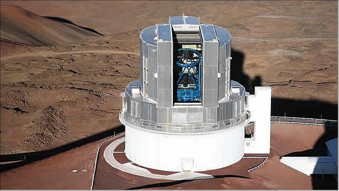 Figure 21: The Japanese NAOJ/Subaru Telescope at MaunaKea Hawaii, USA, altitude of 4,207 m