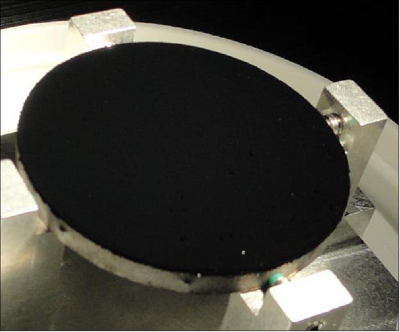 Figure 2: CIRiS uses 2 carbon nanotube calibration sources for on-orbit calibration (image credit: Ball Aerospace)