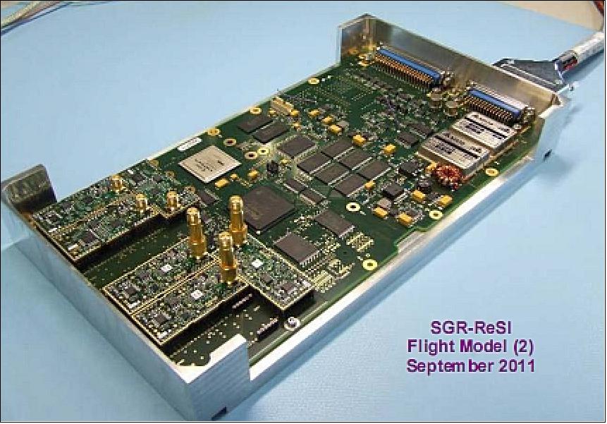 Figure 45: Photo of the SRG-ReSI flight model (image credit: SSTL)