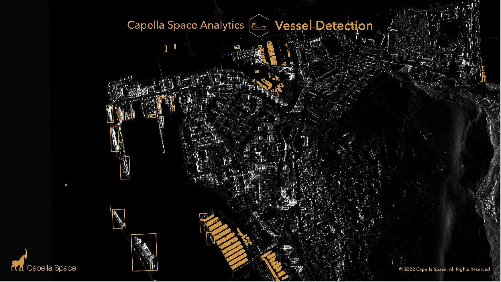 Figure 8: Port of Gibraltar. (image by Capella Space)