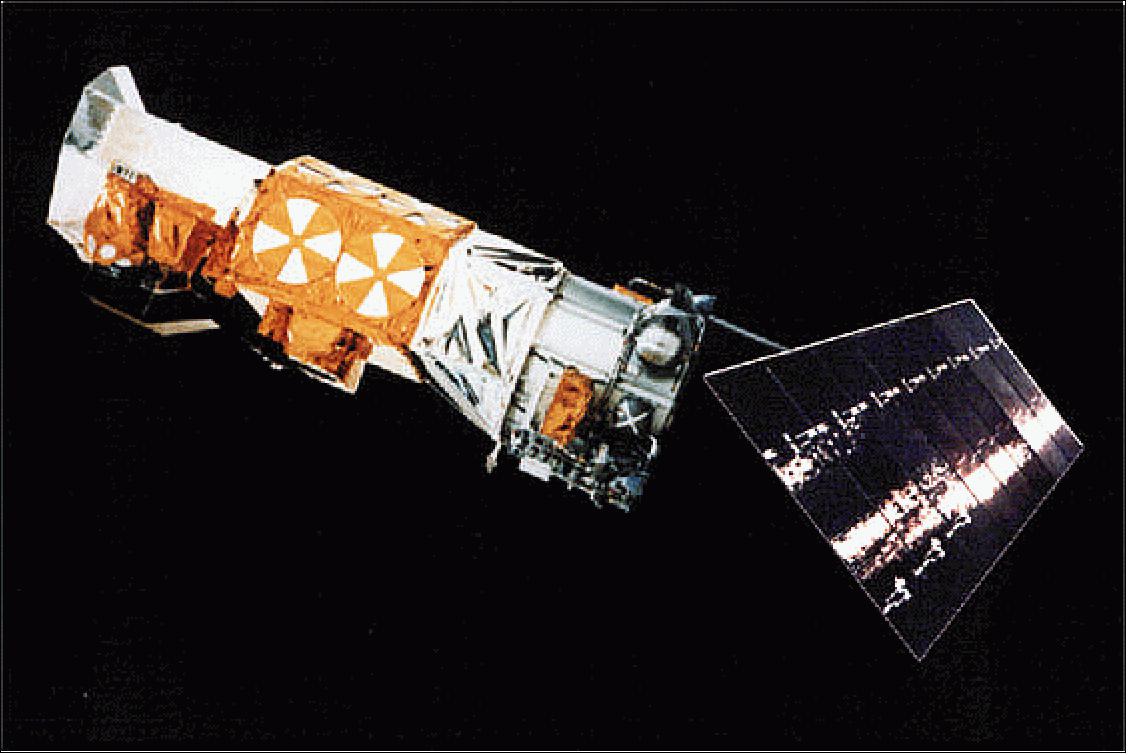 Figure 59: Illustration of the DMSP Block 5D-1 spacecraft series (image credit: USAF, NRO)
