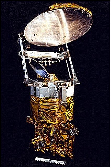 Figure 41: Photo of the SSM/I radiometer (image credit: DMSP Program Office USAF, NOAA)