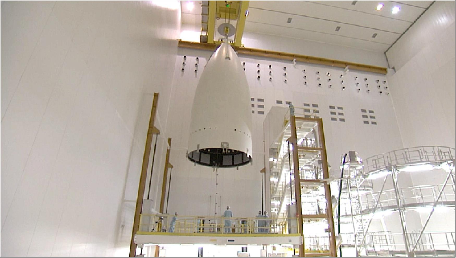Figure 9: Four-panel fairing for Ariane 5 (image credit: ESA)