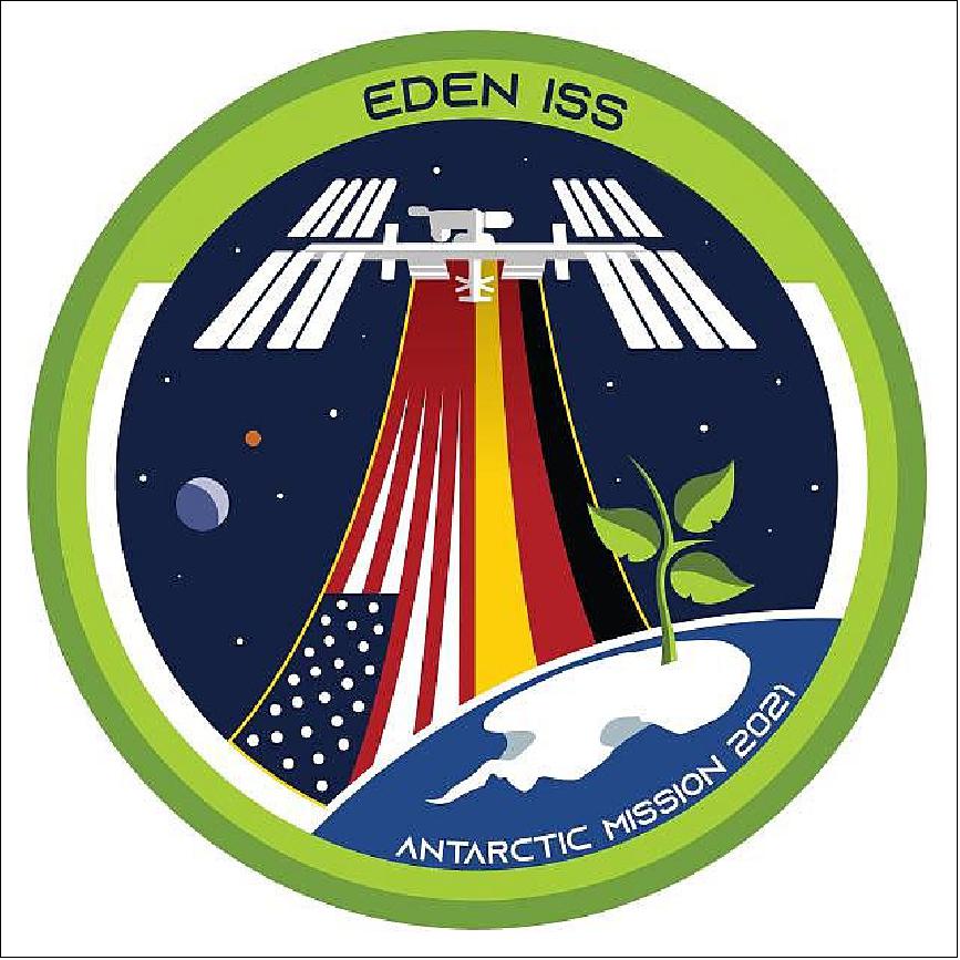 Figure 2: Mission logo for the 2021 EDEN ISS mission (image credit: ©DLR)