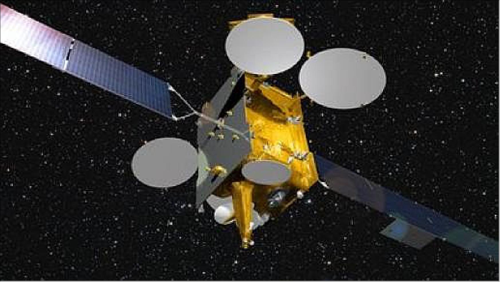 Figure 7: Artist's view of the Eutelsat-9B / EDRS-A (image credit: Airbus DS)