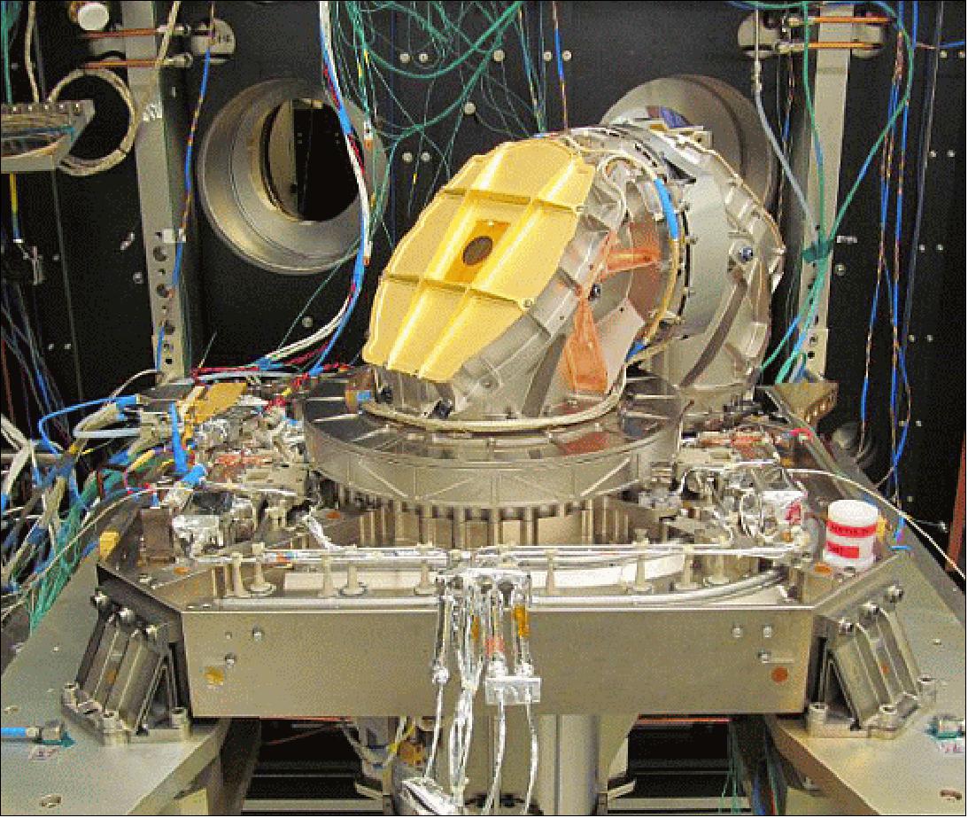 Figure 38: Photo of the EDRS-A LCT during acceptance tests in the TV chamber at Tesat Spacecom (image credit: Tesat Spacecom)