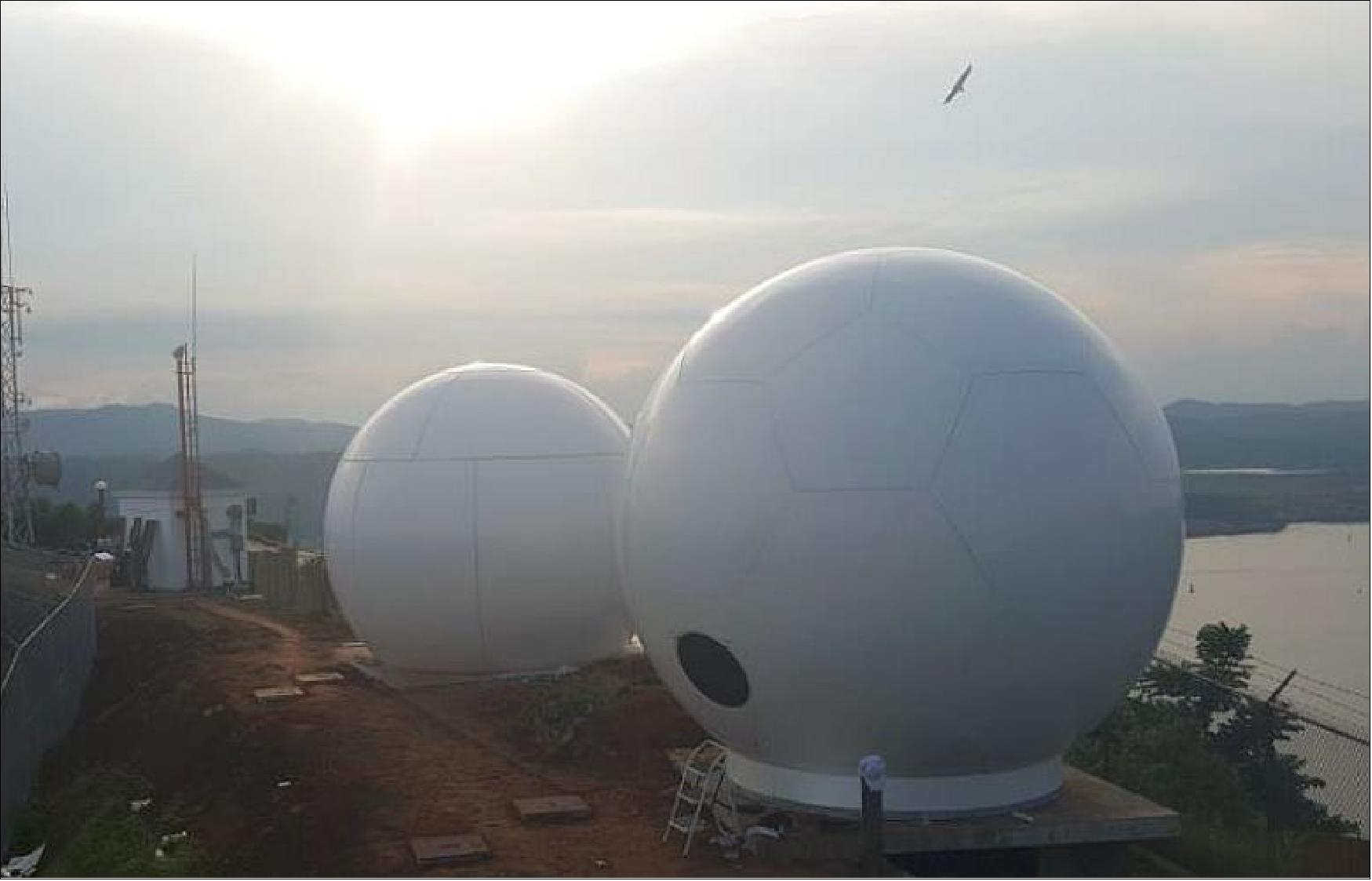Figure 10: Panama Earth station used for EV-9 operations (image credit: exactEarth)