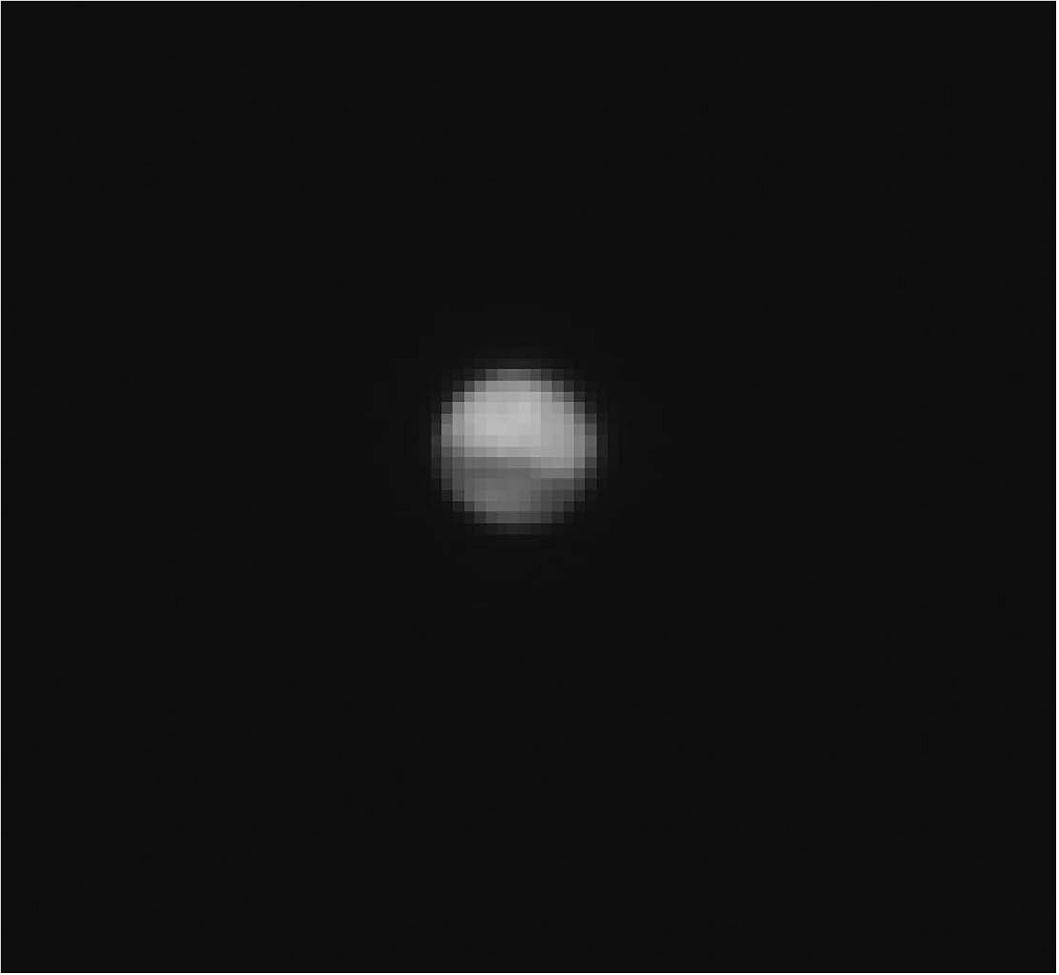 Figure 129: First picture of Mars acquired on June 13, 2016 by the TGO from about 41 million km away (image credit: ESA/Roscosmos/ExoMars/CaSSIS/UniBE)