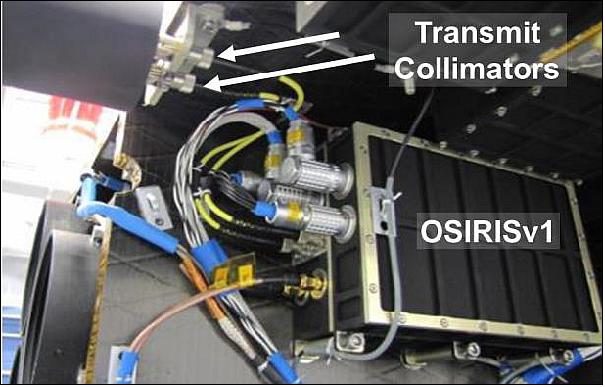 Figure 21: Photo of OSIRISv1 installed in Flying Laptop (image credit: University of Stuttgart)