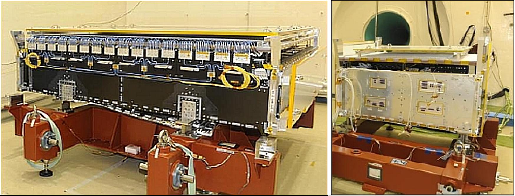 Figure 70: Photo of DPR KuPR (left) and KaPR (right) at GSFC (image credit: NASA, Ref. 28)
