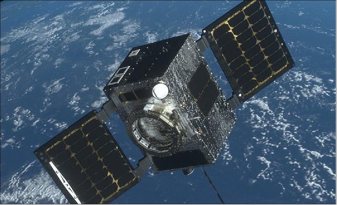Figure 15: HawkEye 360 says the new funding round will support three additional clusters of three satellites each used for radio-frequency geolocation (image credit: HawkEye 360)