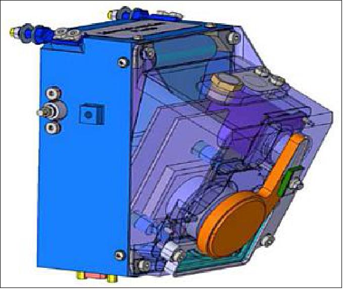 Figure 135: Illustration of the CAM camera (image credit: DLR)