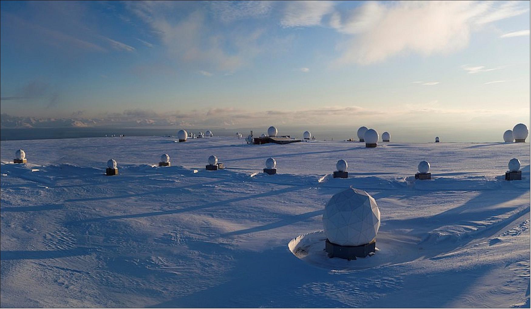 Figure 2: Hiber plans to route customer communications through a ground station in Svalbard, Norway, operated by KSAT (image credit: KSAT)