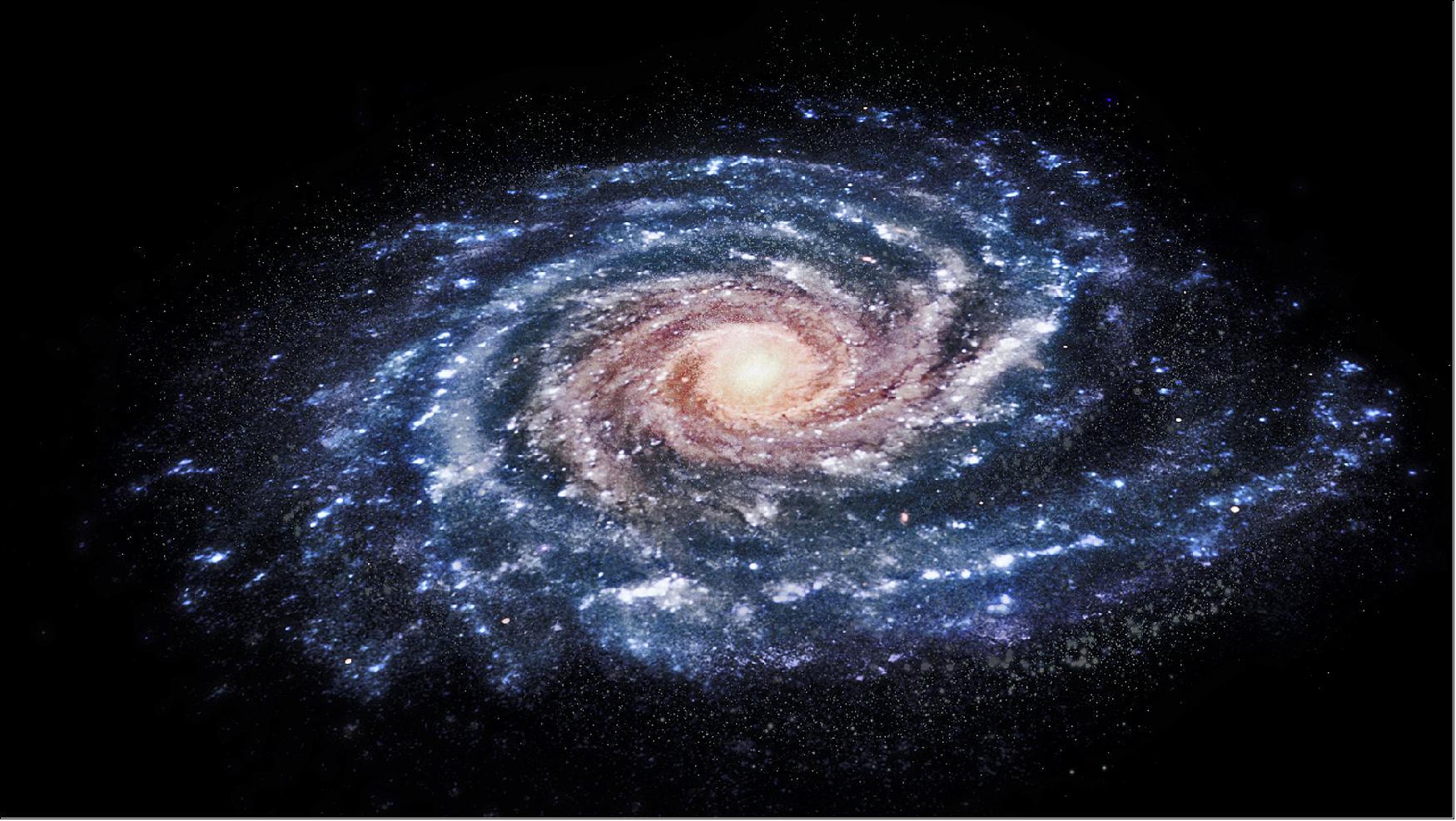 Figure 31: Artist's impression of our Galaxy (image credit: ESA, C. Carreau)