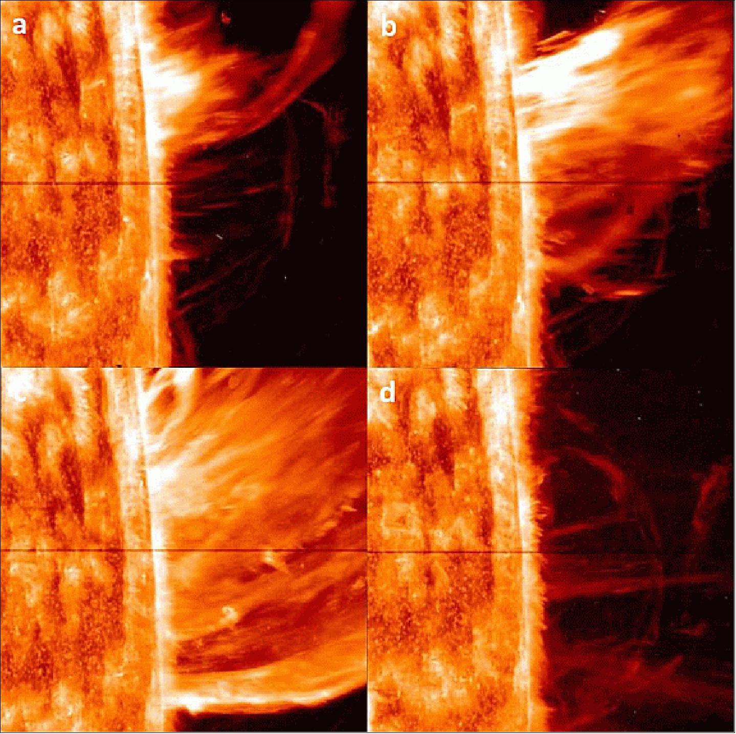 Figure 18: First CME observed by IRIS on May 9, 2014 (image credit: LMSAL)