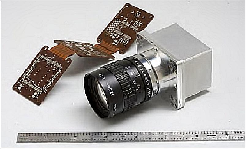 Figure 22: MicroCam with C-mount commercial optics (image credit: JHU/APL)