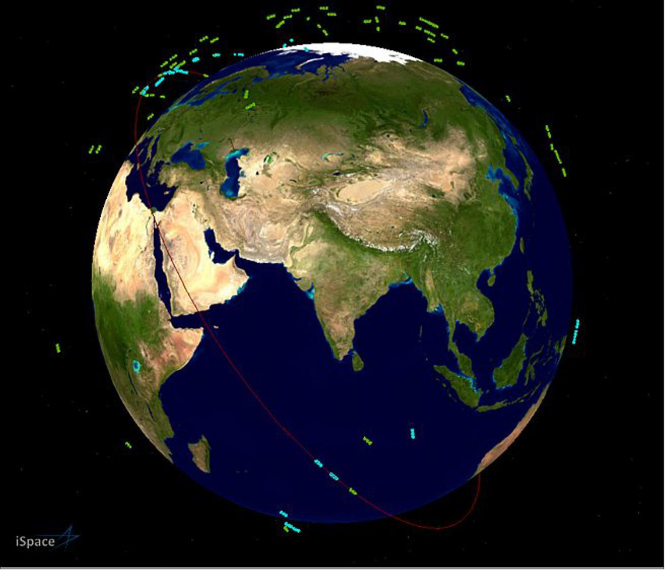 Figure 3: iSpace tracks thousands of space objects to allow users to characterize, recognize and respond appropriately to space events (image credit: Lockheed Martin iSpace)