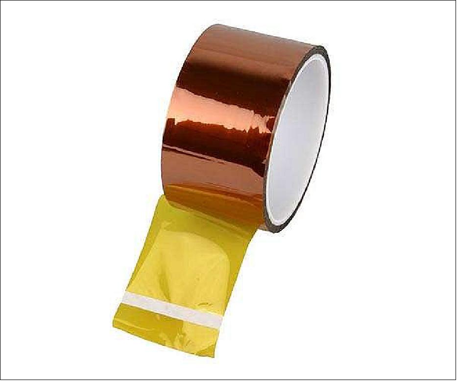 Figure 31: File image of a Kapton tape (image credit: Space Daily)