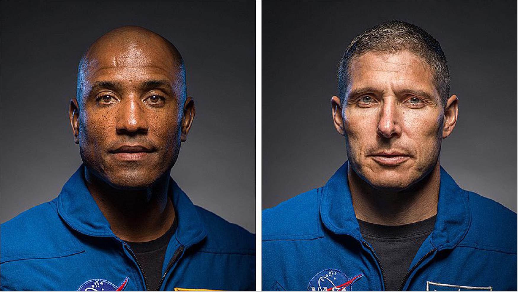 Figure 113: NASA astronauts (from left) Victor Glover and Michael Hopkins conducted their third spacewalk together on Saturday morning (image credit: NASA)