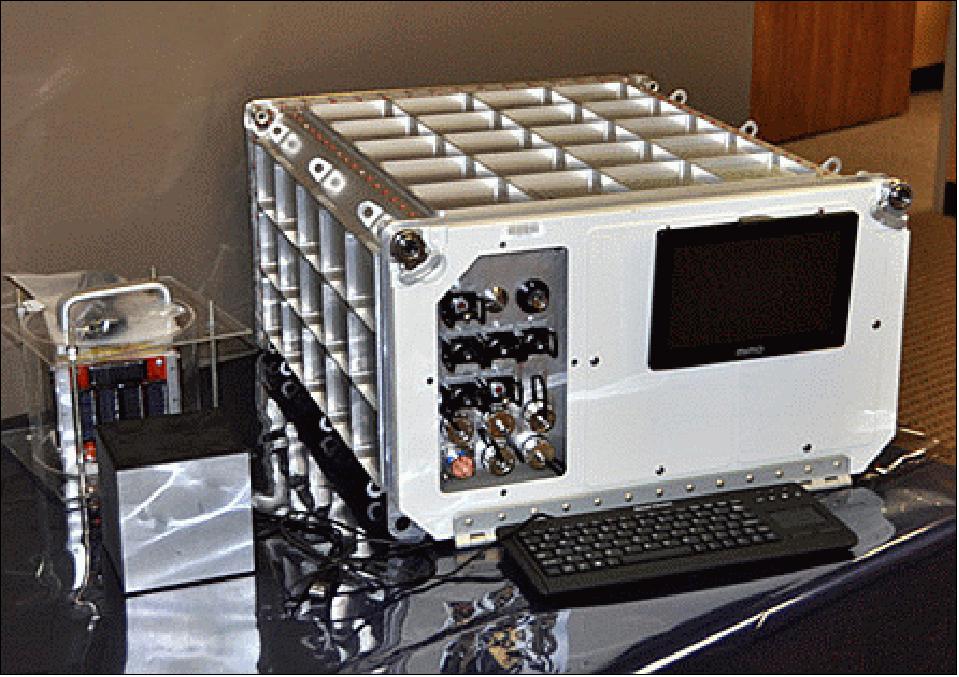 Figure 47: NanoRacks Platform 3 image with centrifuge housing (image credit: NanoRacks)