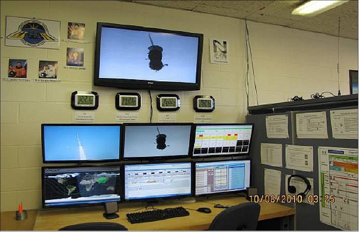 Figure 44: NanoRacks/CubeLab operations console in the SSL of the University of Kentucky (image credit: Kentucky Space)