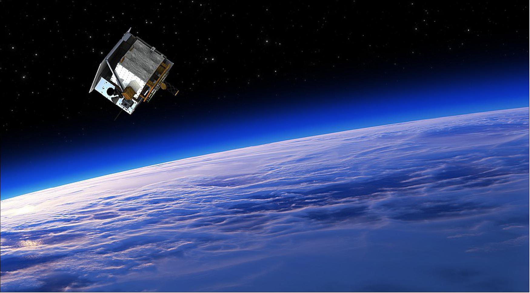 Figure 3: An artist's rendering of Loft Orbital's YAM-3 satellite, which used a bus from LeoStella (image credit: Loft Orbital)