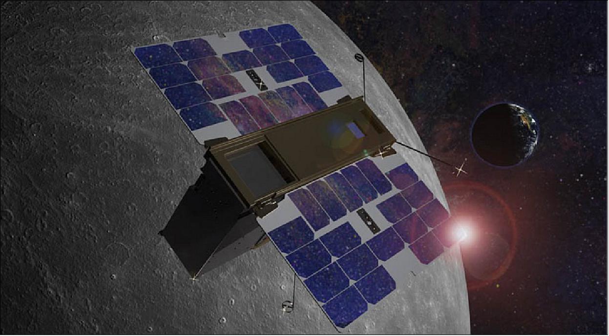Figure 2: LunIR is a NASA-funded CubeSat built by Tyvak Nano-Satellite Systems and a Lockheed Martin payload to collect images and gather data (image credit: Lockheed Martin)