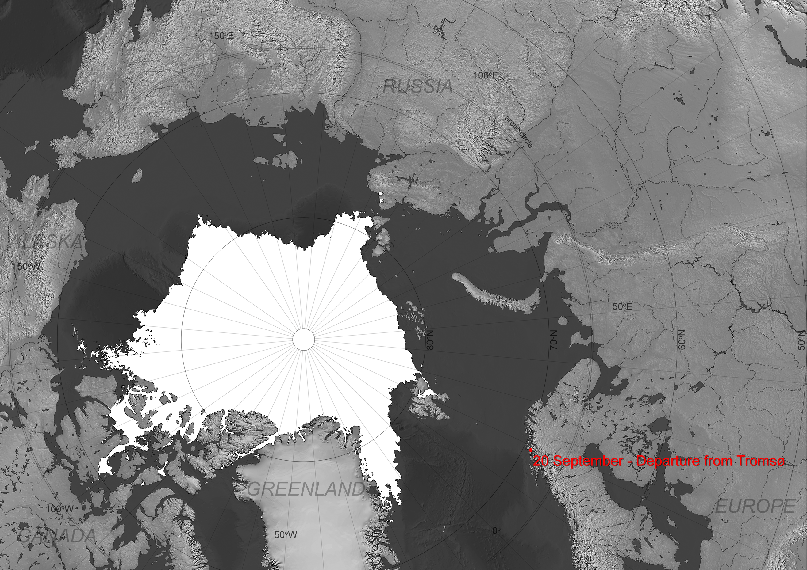 Figure 47: This animation shows Polarstern’s route and drift as well as the growth of the winter sea ice (image credit: MOSAiC team/US National Snow & Ice Data Center for sea-ice extent) 37)