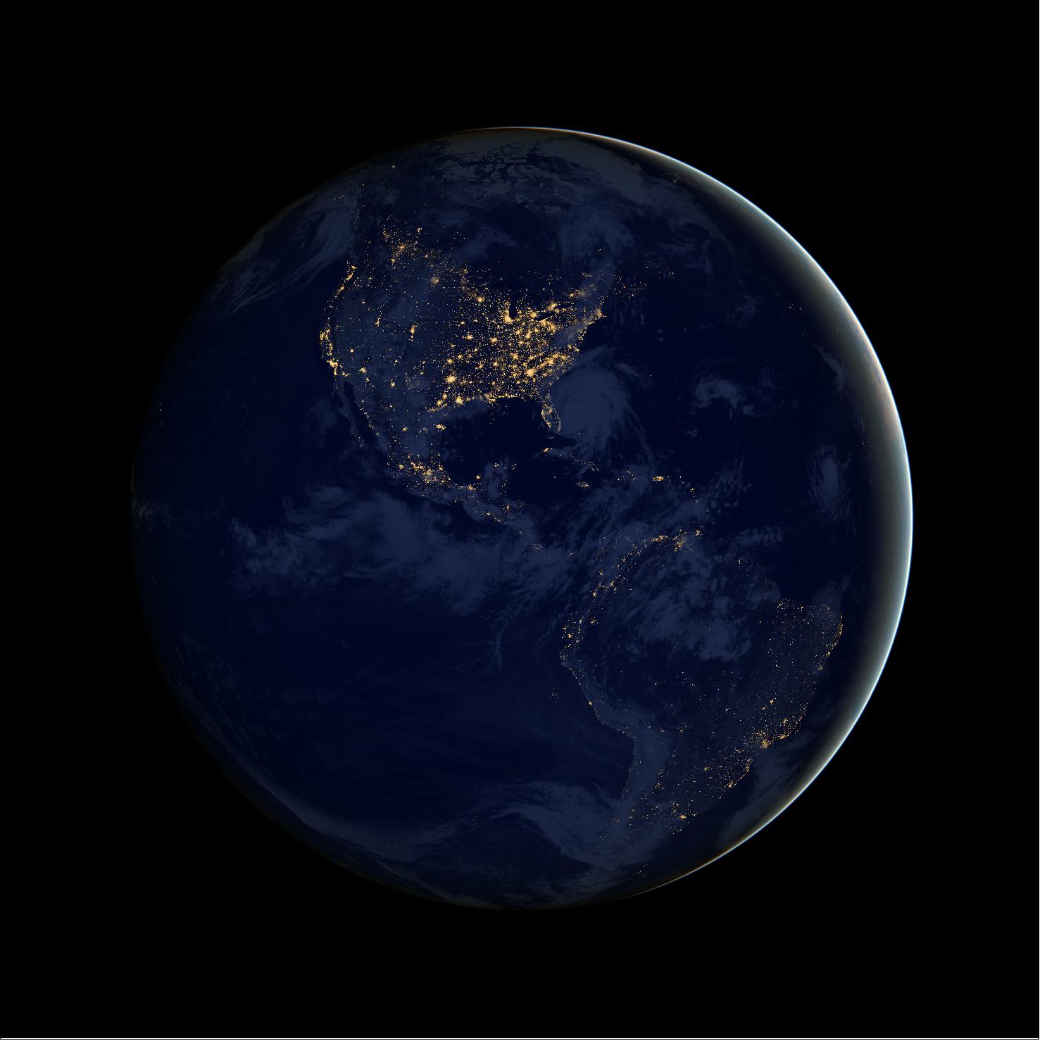 Figure 1: The state-of-the-art Earth science satellites launching in the near future will be generating unprecedented quantities of data on our planet’s vital signs. Cloud computing will help researchers make the most of those troves of information (image credit: NASA Earth Observatory)