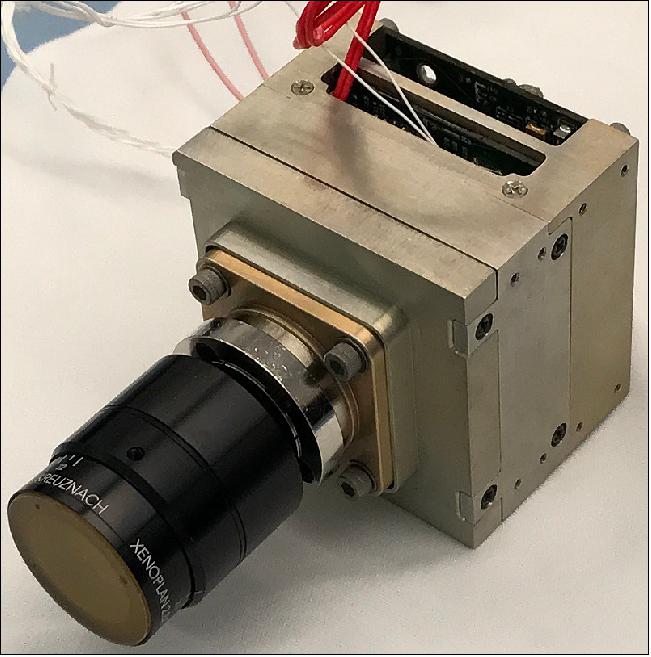 Figure 6: NEA Scout camera before spacecraft integration (image credit: NASA)