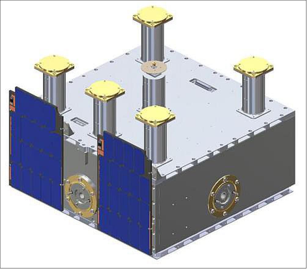 Figure 28: MSA panels accommodation on OTB-1 (image credit: SST-US)